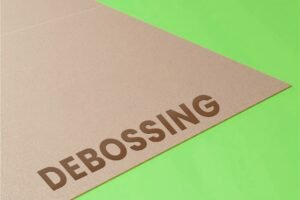 Debossing