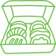 Bakery Packaging Icon