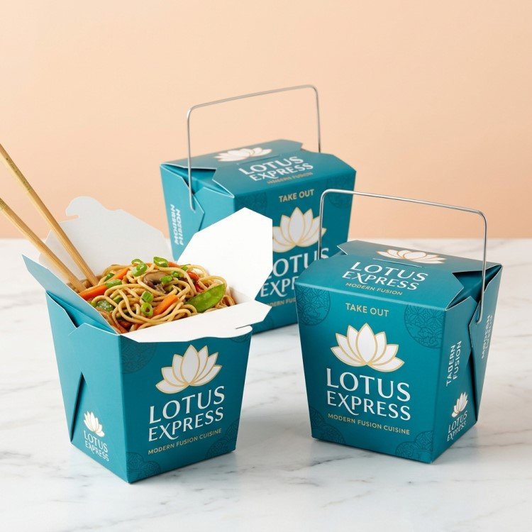 Custom Chinese Takeout Boxes