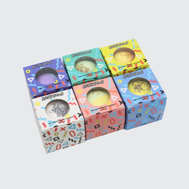Custom Bath Bomb Boxes