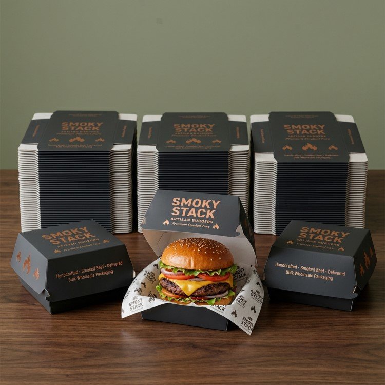 Custom Burger Boxes