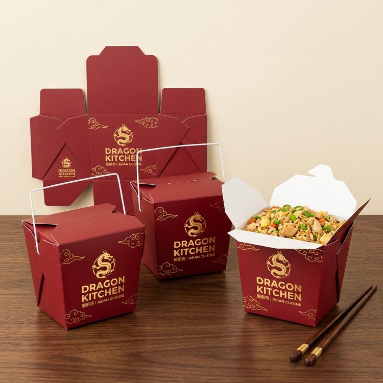 Custom Chinese Takeout Boxes