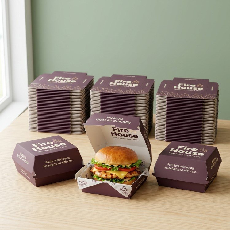 Custom Burger Boxes