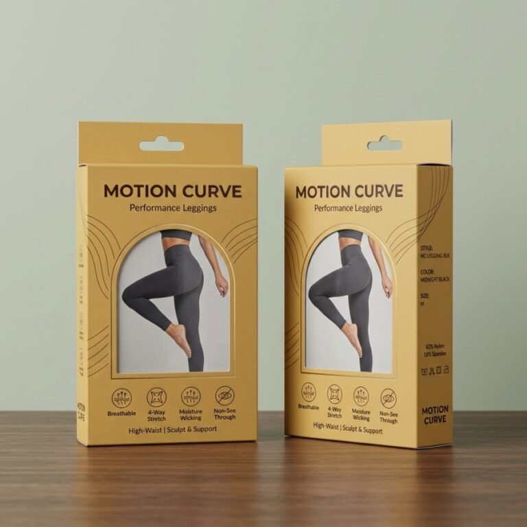 Custom Leggings Packaging Boxes