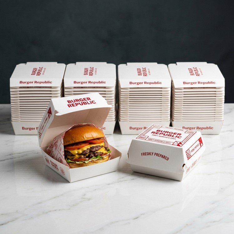 Custom Burger Boxes
