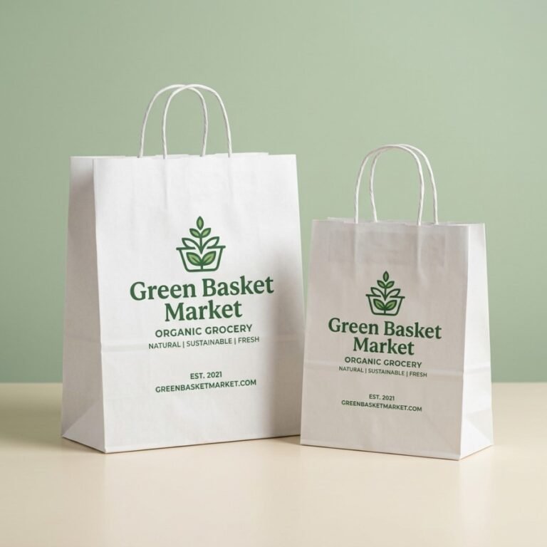 Twisted Handle Paper Bags