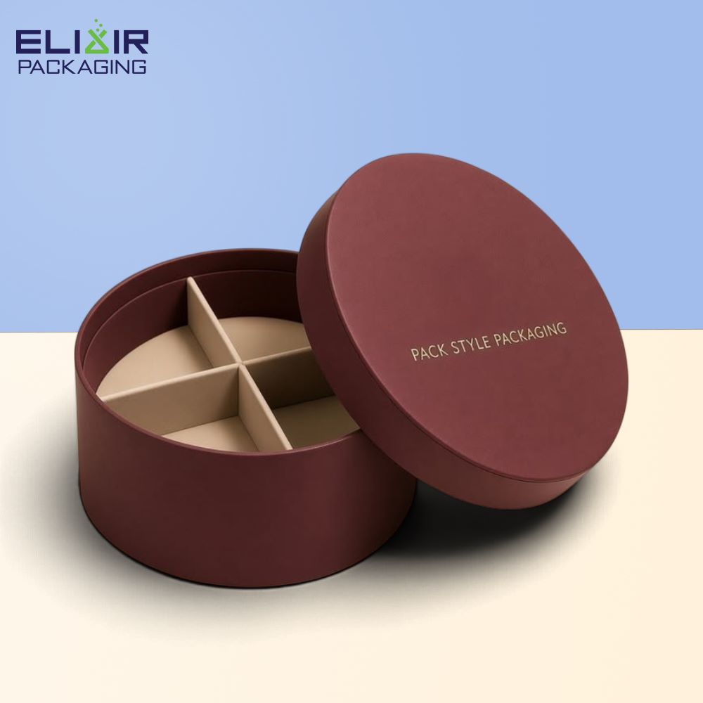 Custom Round Rigid Boxes
