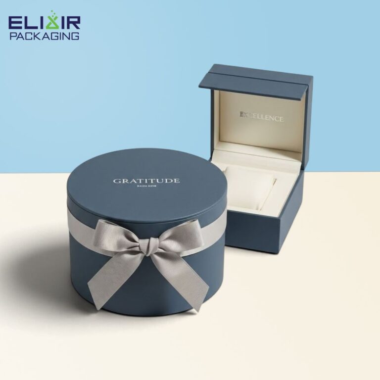 Custom Round Rigid Boxes