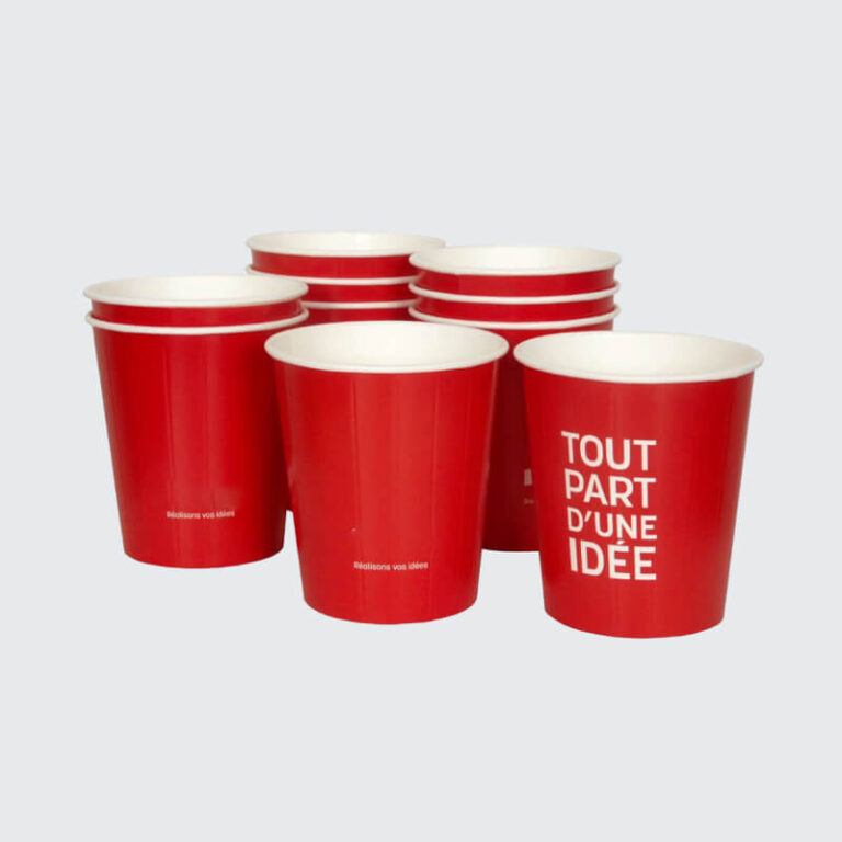 Custom Paper Cups With Logo Printing Elixir Packaging