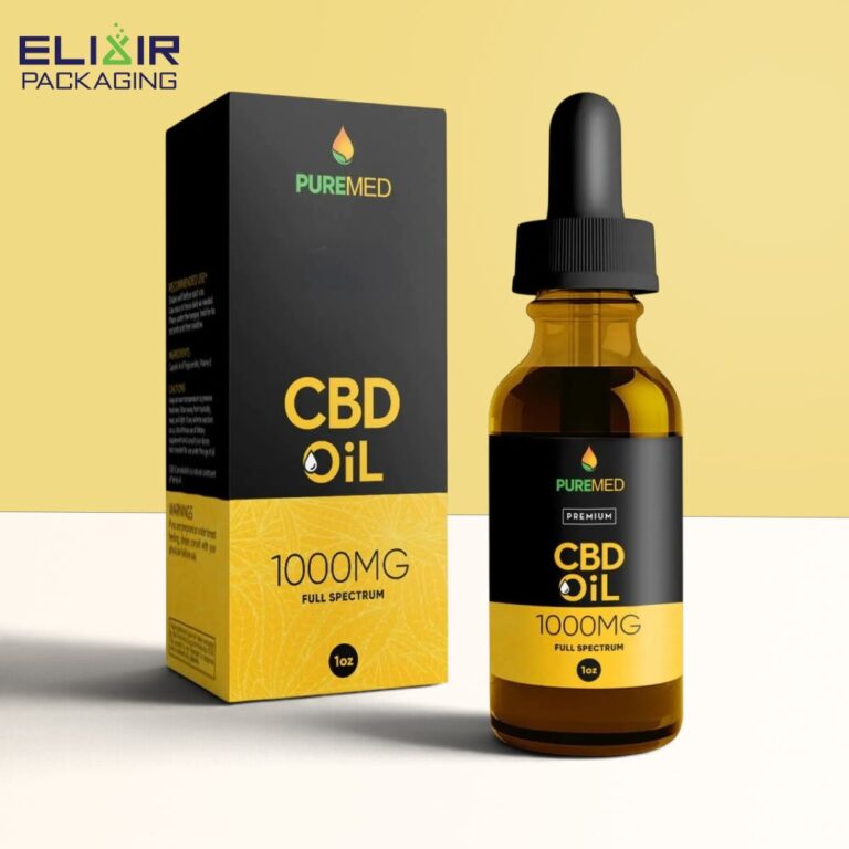 Custom CBD Oil Boxes