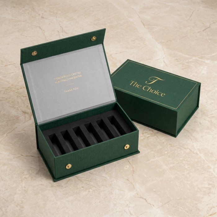 Custom Magnetic Closure Rigid Boxes