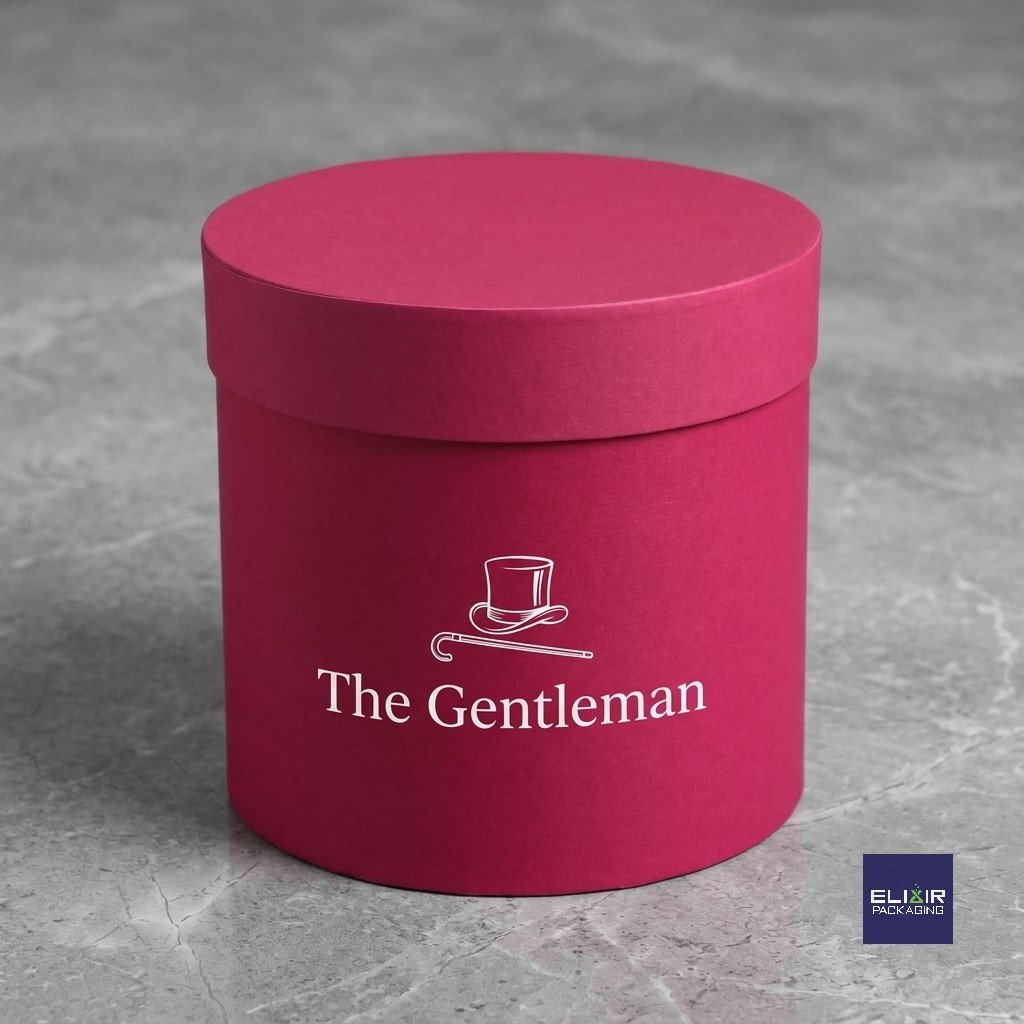 Custom Round Rigid Boxes