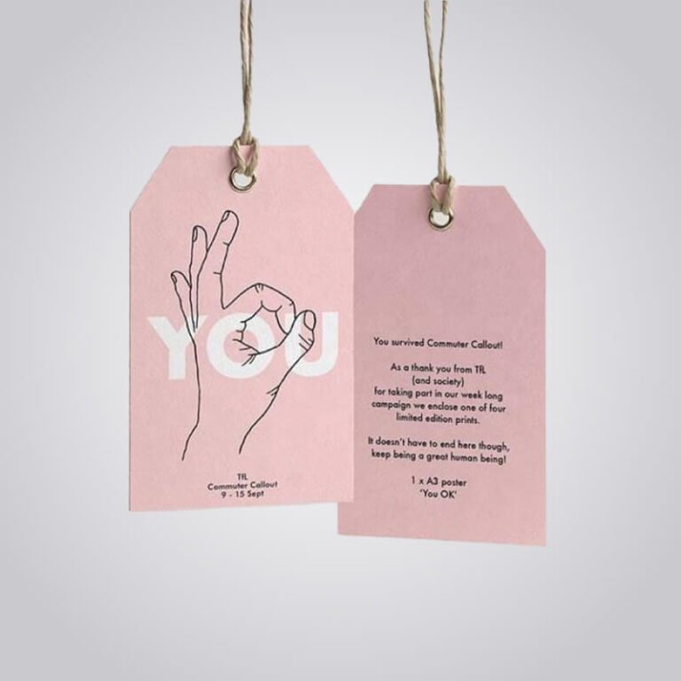 Custom Hang Tags Premium Quality, Fully Personalized & Perfect for Every Brand