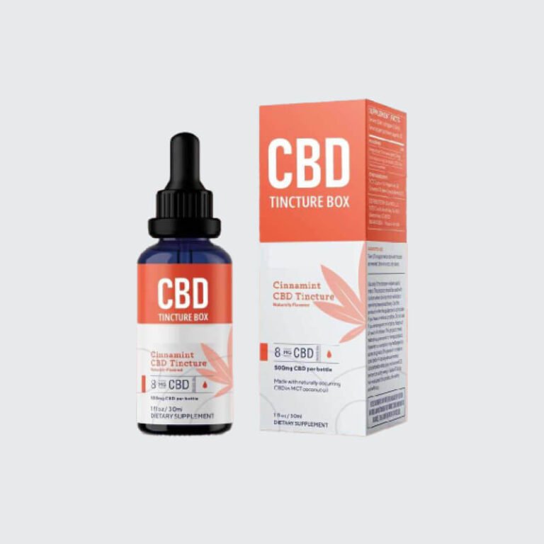 CBD Tincture Boxes