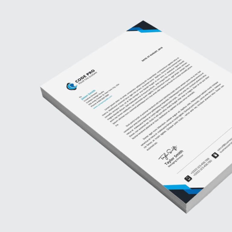 Letterhead Printing