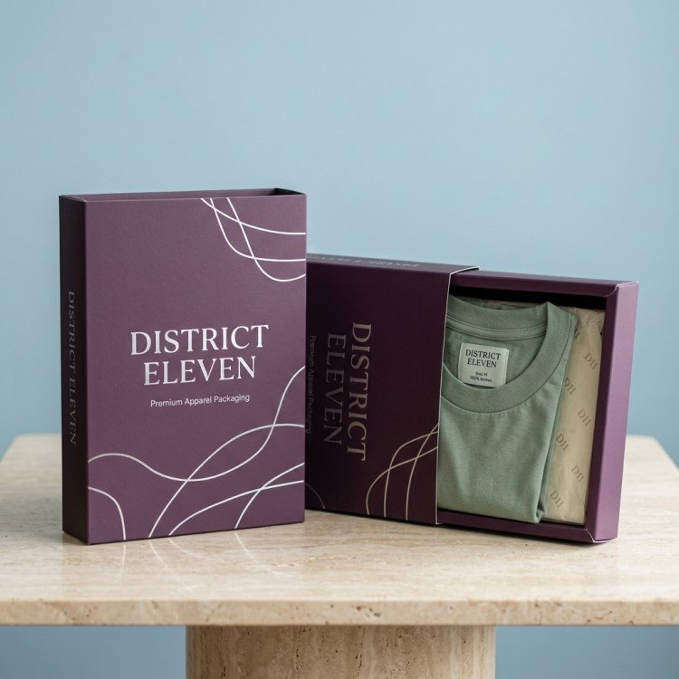 Custom T-Shirt Packaging Boxes