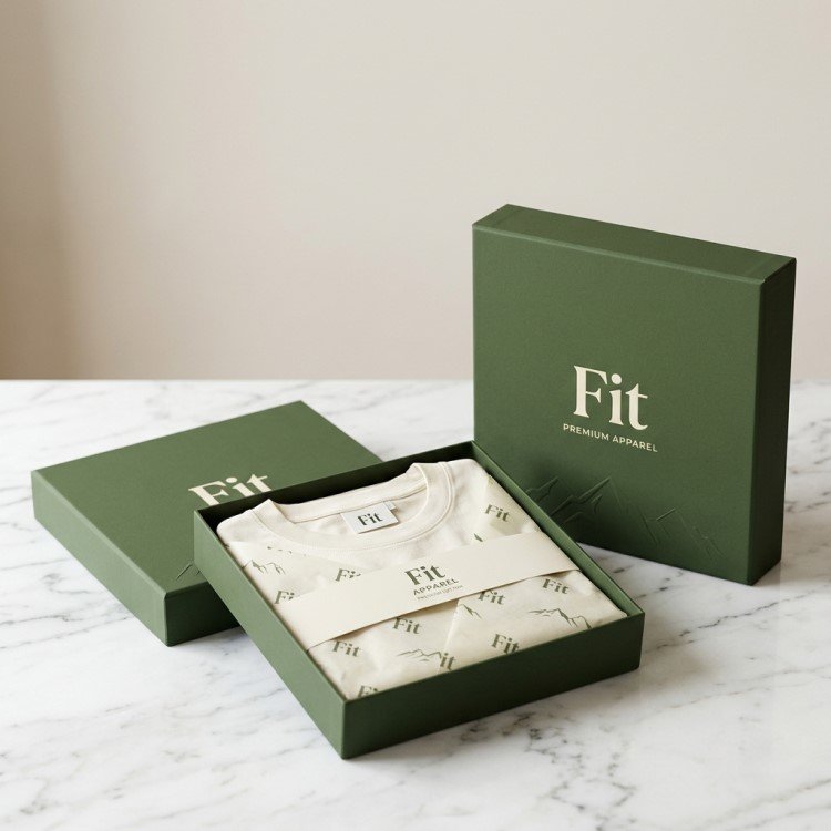 Custom T-Shirt Packaging Boxes