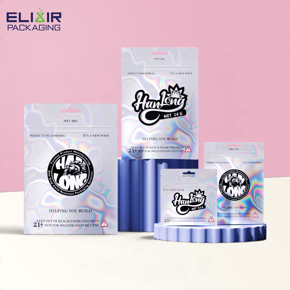 Child Resistant Mylar Bags