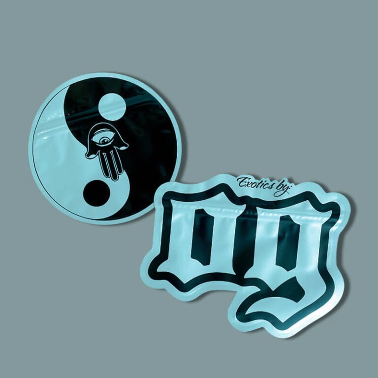 Die Cut Mylar Bags