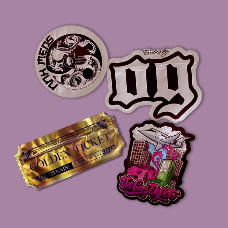 Die Cut Mylar Bags