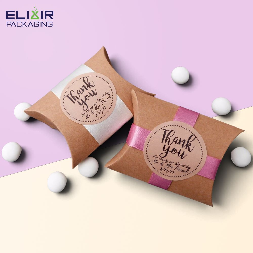 Kraft Pillow Boxes