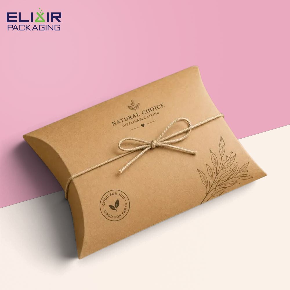 Kraft Pillow Boxes