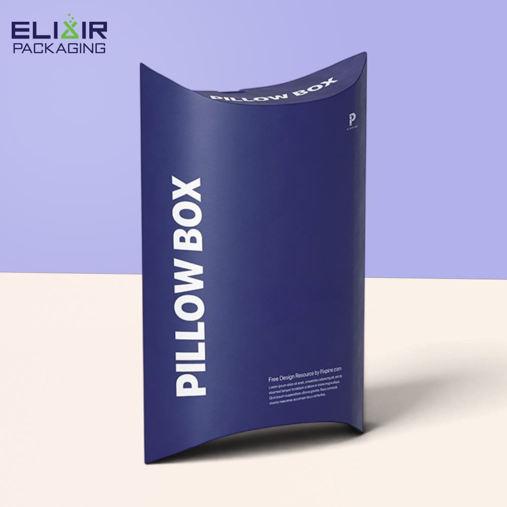 Blue Pillow Boxes