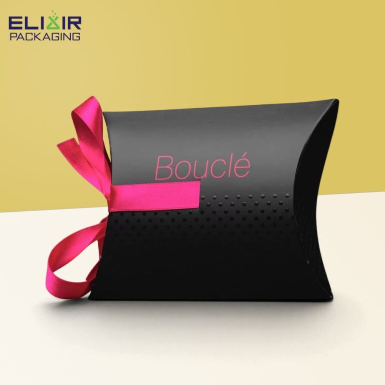 Black Pillow Boxes