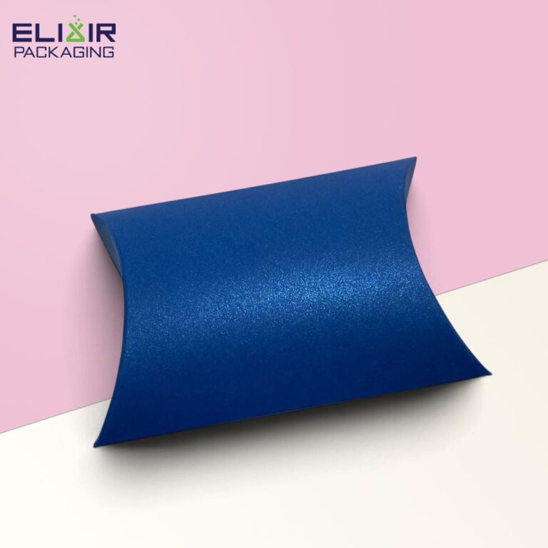 Blue Pillow Boxes