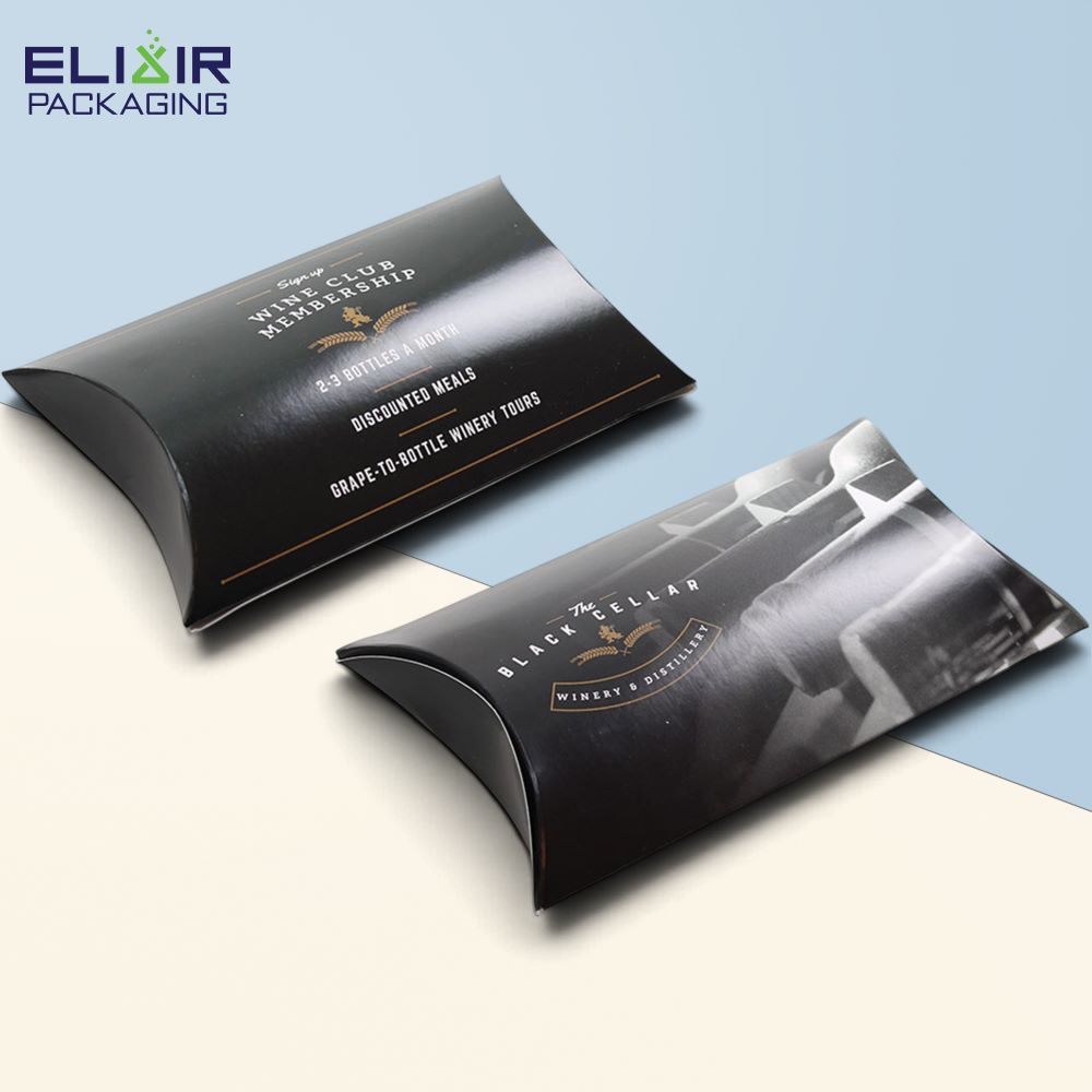 Black Pillow Boxes