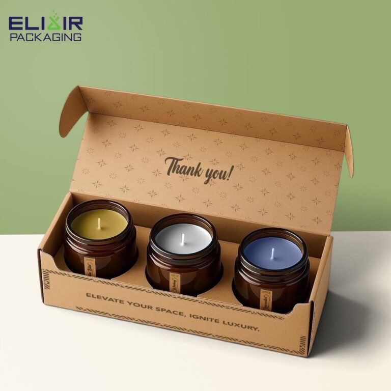Kraft Candle Boxes
