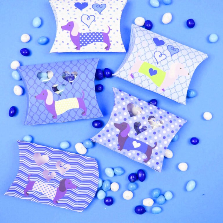 Candy Pillow Boxes