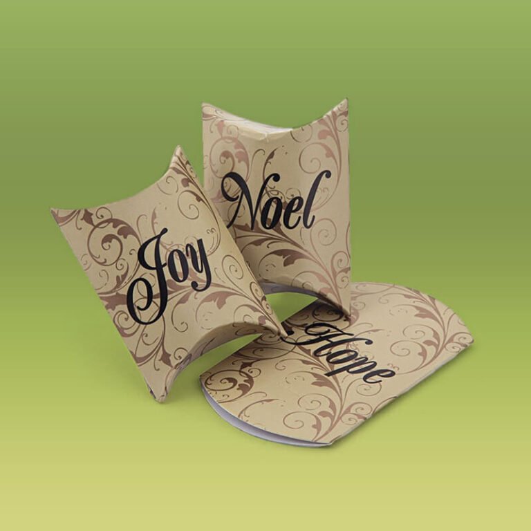 Kraft Pillow Boxes