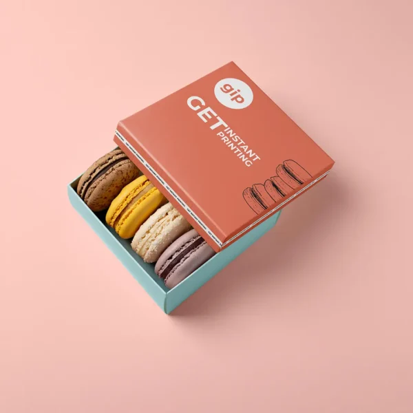 Custom Biscuit Boxes with lid