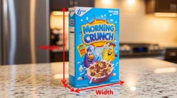 Cereal Box Dimensions