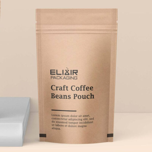 Printed Kraft Mylar bags