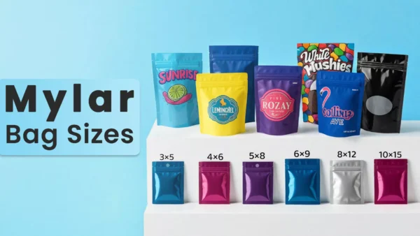 Mylar bag sizes