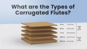 corrugated flutes