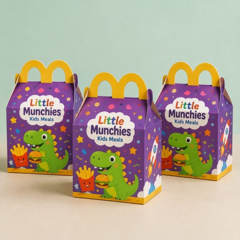 Custom Happy Meal Boxes