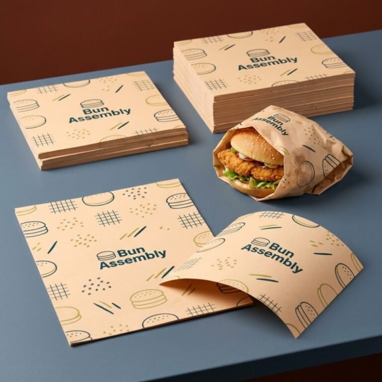 Custom Burger Paper