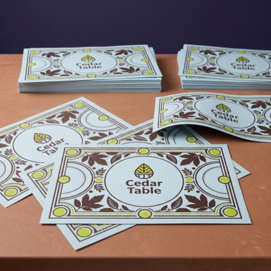 Custom Paper Placemats