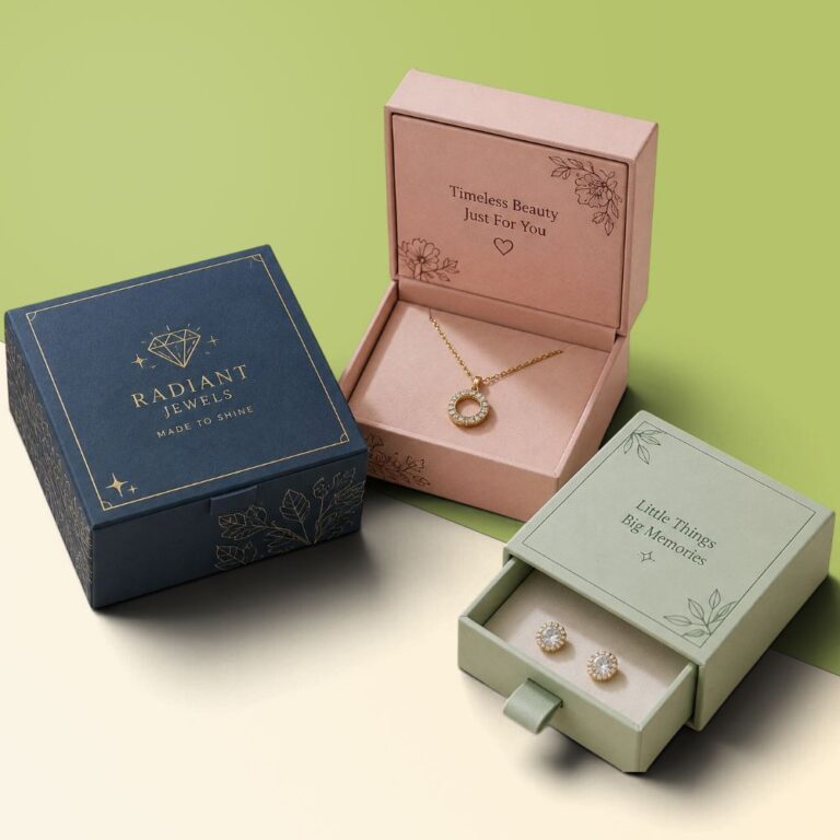 Custom Jewelry Packaging Boxes