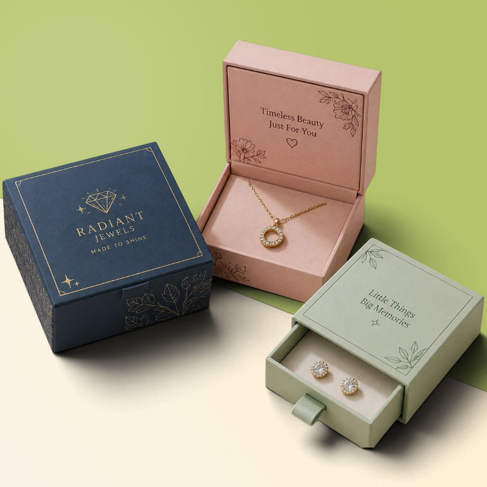 Custom Jewelry Packaging Boxes