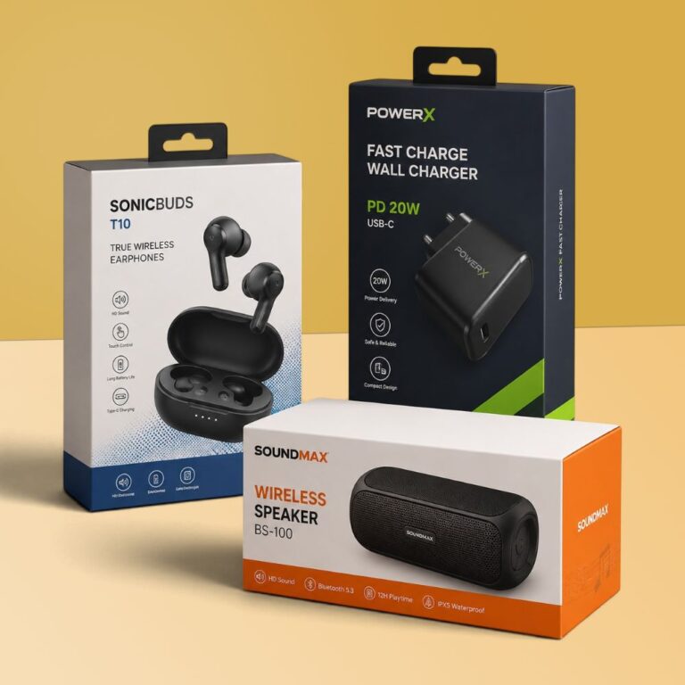 Custom Electronics Packaging Boxes