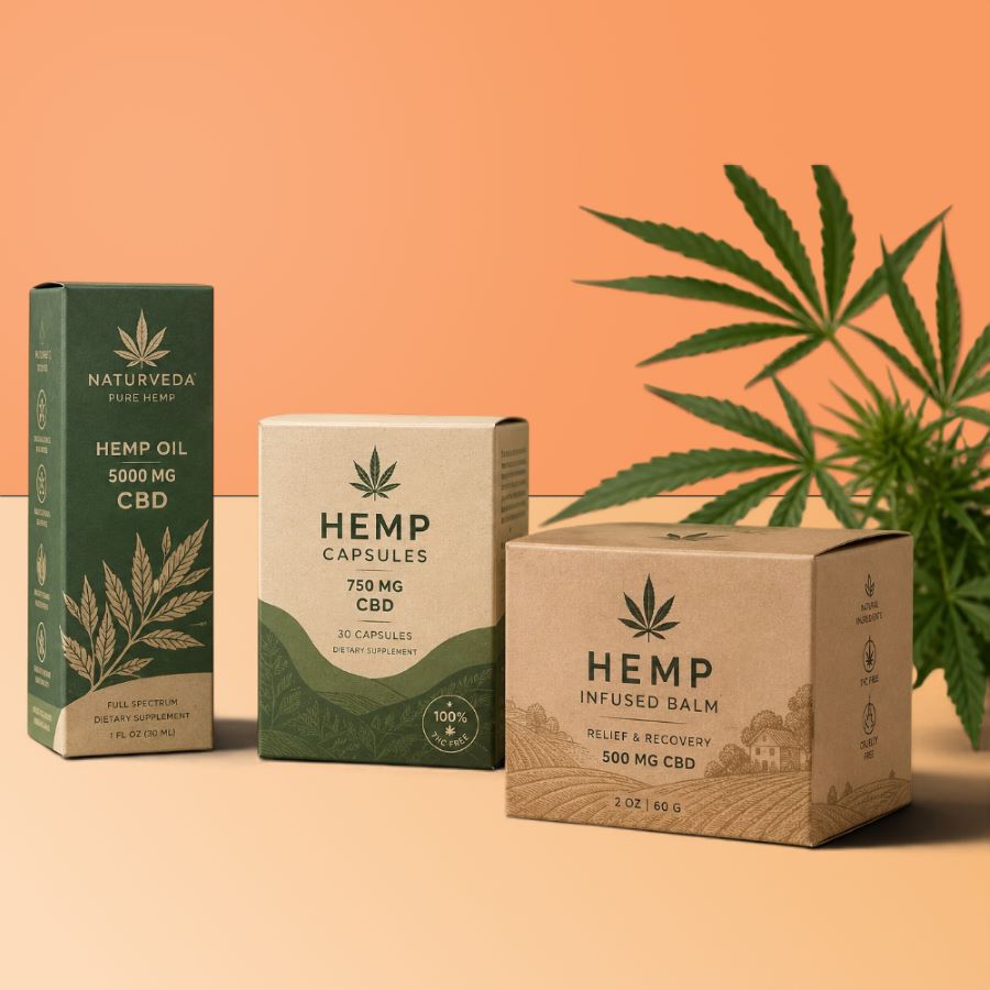 Hemp Packaging Boxes
