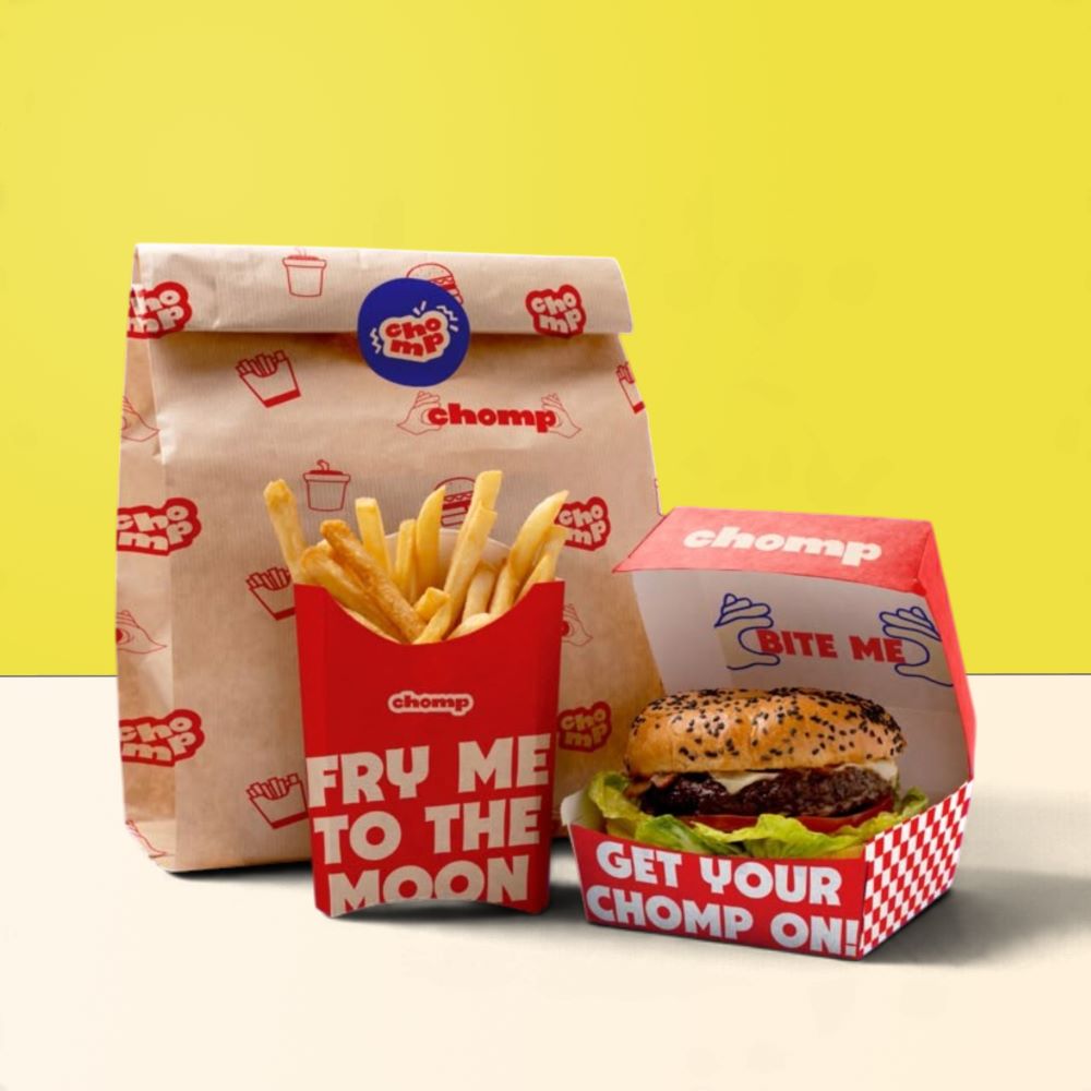 custom food packaging bags and boxes